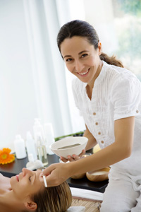 Skin care and esthetician training